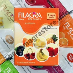 Filagra 100mg Oral Jelly 1 Week Pack 7 Delicious Flavours